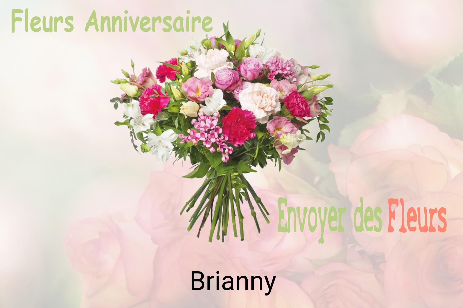 Bouquet de fleurs d’anniversaire livré à Brianny